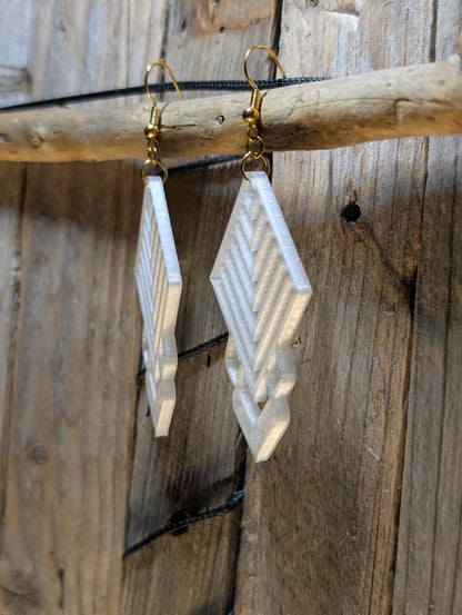 Geometric Dangle Earrings