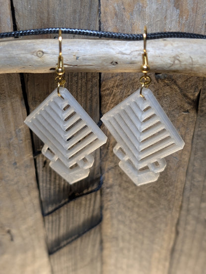 Geometric Dangle Earrings