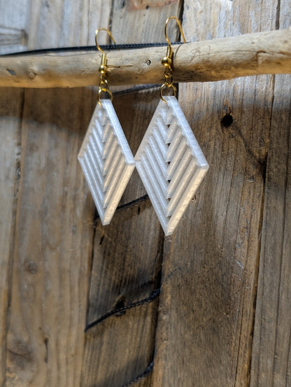 Geometric Diamond Shape Earrings