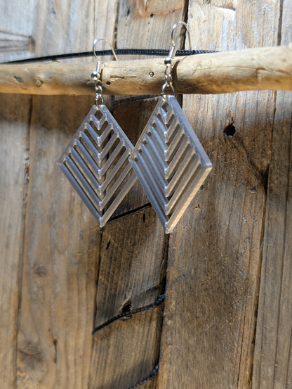 Geometric Diamond Shape Earrings