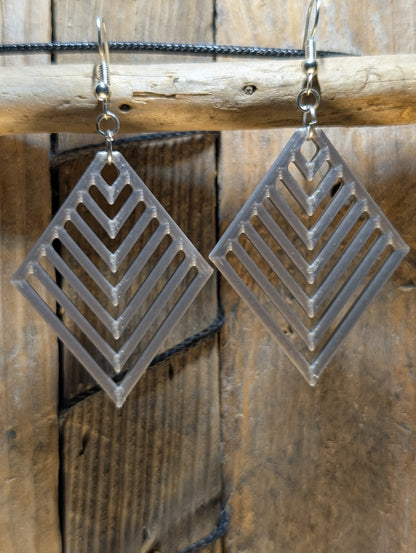Geometric Diamond Shape Earrings