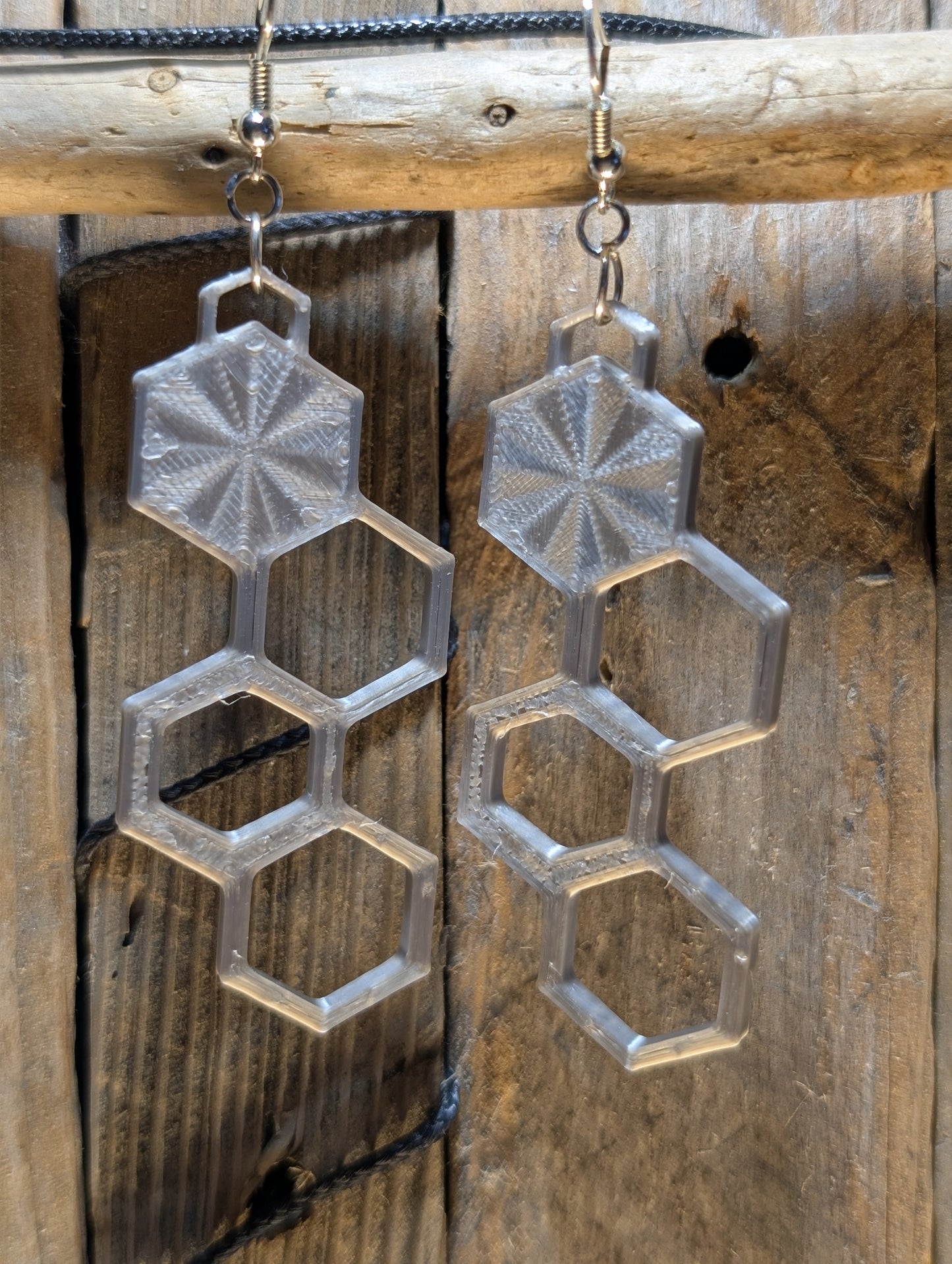 Hexagon Earrings