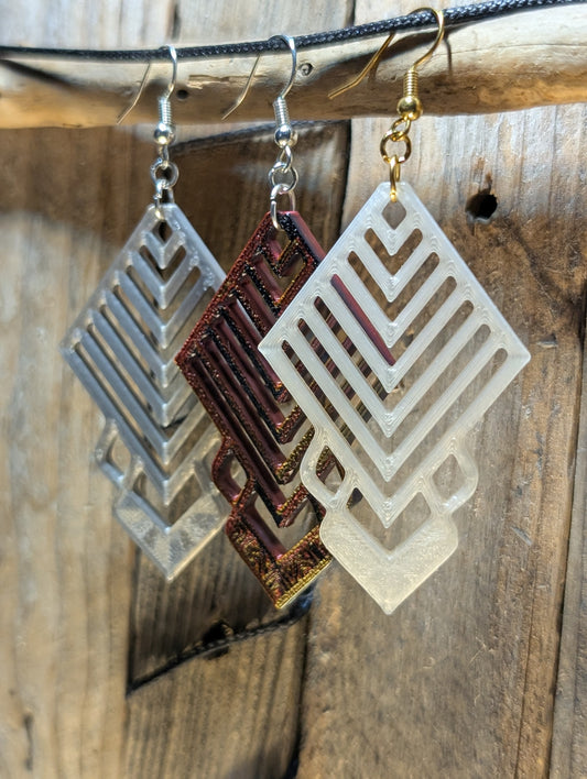 Geometric Dangle Earrings