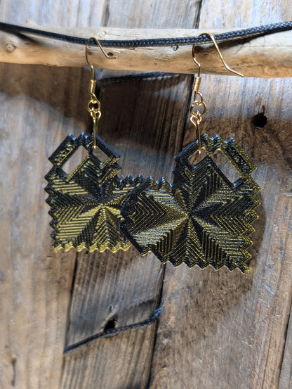 Pixel Heart Earrings