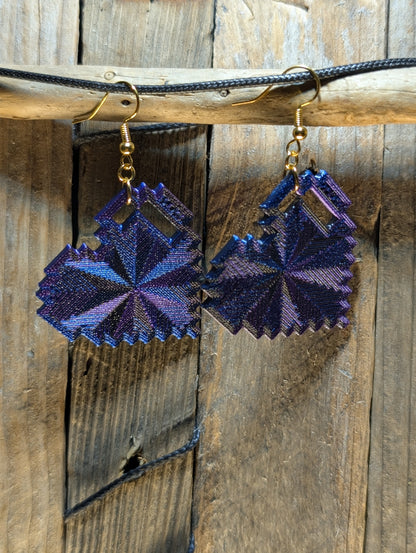 Pixel Heart Earrings
