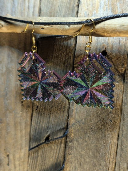 Pixel Heart Earrings