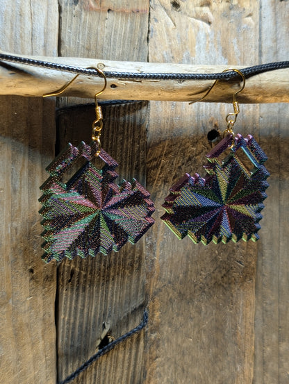 Pixel Heart Earrings