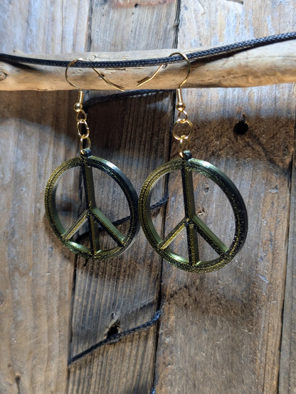 Peace Sign Earrings