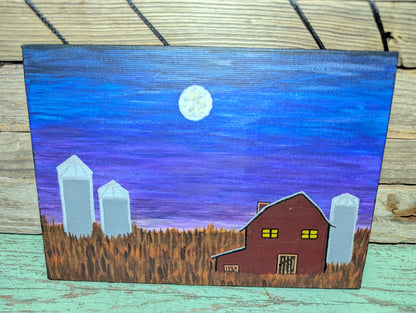 Moonlit Farm