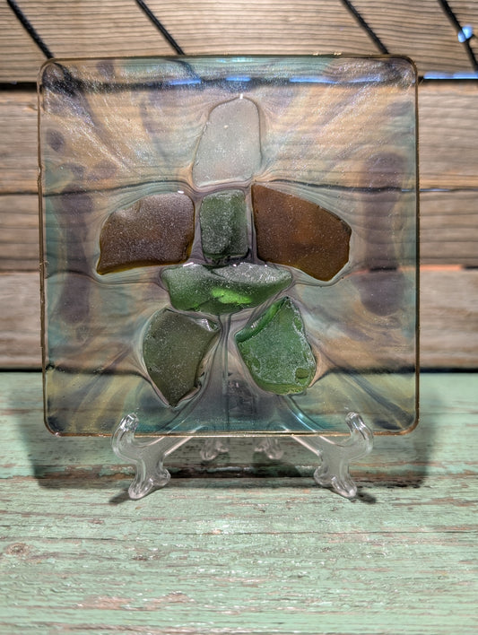 Beach Glass Inuksuk