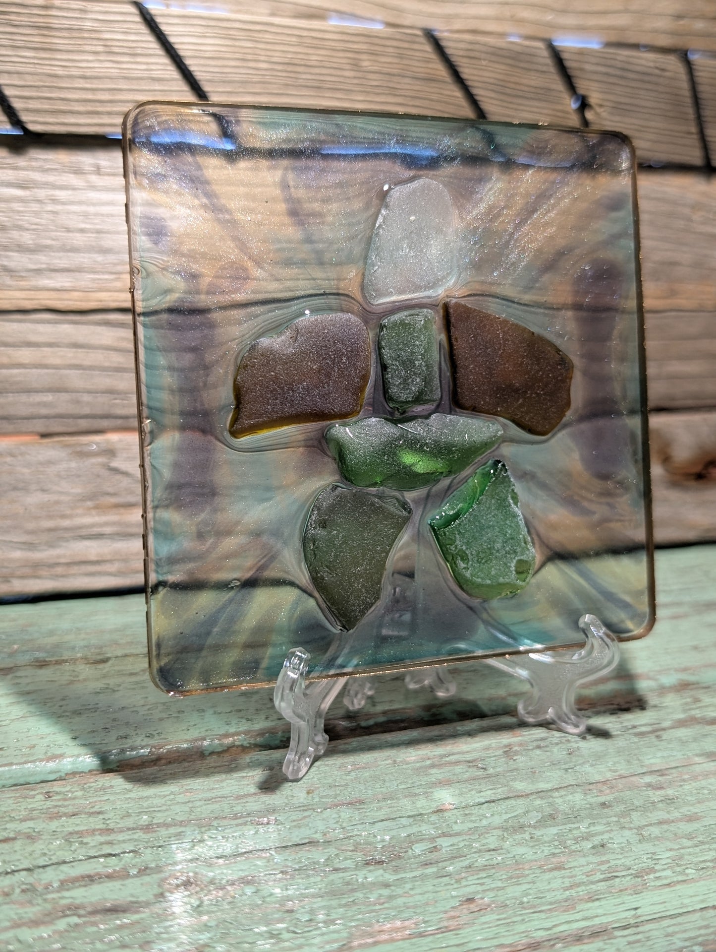 Beach Glass Inuksuk