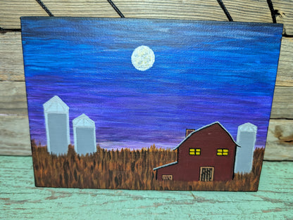 Moonlit Farm